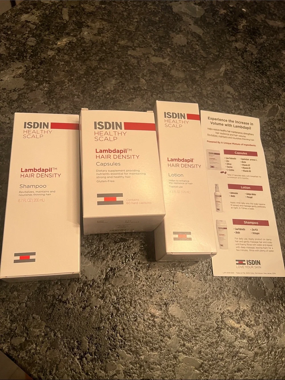 ISDIN Lambdapil Hair Density Kit 2 Month Supply - New Unused